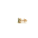Aretes studs de Peridoto