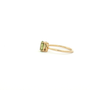 Anillo Solitario de Peridoto