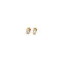 Aretes stud de Diamantes en Oro amarillo 14k