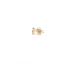 Aretes stud de Diamantes en Oro amarillo 14k