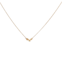 Collar tipo Gargantilla de Esmeralda en Oro amarillo 14k