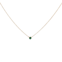 Collar de Esmeralda en Oro amarillo 14k