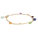 Pulsera Eveline de Gemas naturales en Oro amarillo 18k
