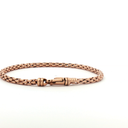 Pulsera de eslabones en Oro rosa 14k
