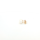 Aretes studs de Perla biwa