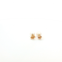 Aretes studs de Perla biwa
