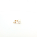 Aretes studs de Perla biwa