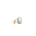 Aretes studs de Perla biwa