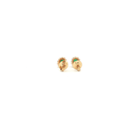 Aretes stud de Diamantes y Esmeralda
