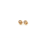 Aretes stud de Diamante y Zafiro