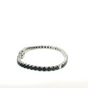 Pulsera Tennis de Diamantes y Zafiro