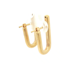 Aretes Hoop en Oro Amarillo