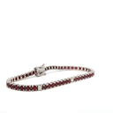 Pulsera Tennis de Diamantes y Rubí