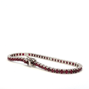 Pulsera Tennis de Diamantes y Rubí