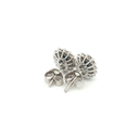 Aretes de Zafiro con Halo de Diamantes