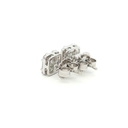 Aretes Stud Diamantes en Oro Blanco
