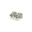 Aretes Stud Diamantes en Oro Blanco