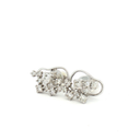 Aretes Stud Diamantes en Oro Blanco
