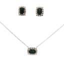 Set de Zafiros con Diamantes
