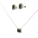 Set de Zafiros con Diamantes
