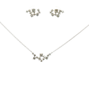 Set de Diamantes en Oro Blanco