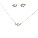 Set de Diamantes en Oro Blanco