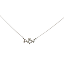 Collar Diamantes en Oro Blanco
