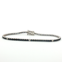 Pulsera Tennis de Zafiro y Diamantes