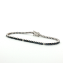 Pulsera Tennis de Zafiro y Diamantes
