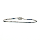 Pulsera Tennis de Zafiro y Diamantes