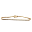 Pulsera Tennis de Diamantes en Oro Amarillo