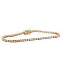Pulsera Tennis de Diamantes en Oro Amarillo