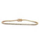 Pulsera Tennis de Diamantes en Oro Amarillo