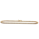 Pulsera Tennis de Diamantes en Oro Amarillo