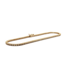 Pulsera Tennis de Diamantes en Oro Amarillo