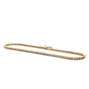 Pulsera Tennis de Diamantes en Oro Amarillo