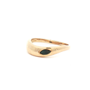 Anillo de Zafiro en Oro Amarillo