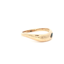 Anillo de Zafiro en Oro Amarillo