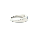 Anillo de Zafiro en Oro Blanco