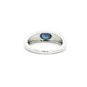 Anillo de Zafiro en Oro Blanco