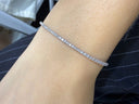 EX157 - Pulsera de Diamantes en Oro Blanco