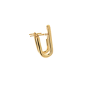 Aretes Hoop en Oro Amarillo
