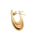 Aretes Hoop en Oro Amarillo