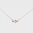 Collar Diamantes en Oro Blanco