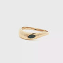 Anillo de Zafiro en Oro Amarillo