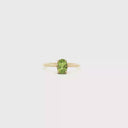 Anillo Solitario de Peridoto