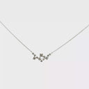Collar Diamantes en Oro Blanco