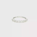 Anillo de Diamantes en Oro Blanco