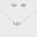 Set de Diamantes en Oro Blanco