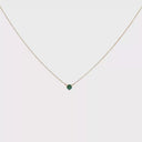 Collar de Esmeralda en Oro amarillo 14k